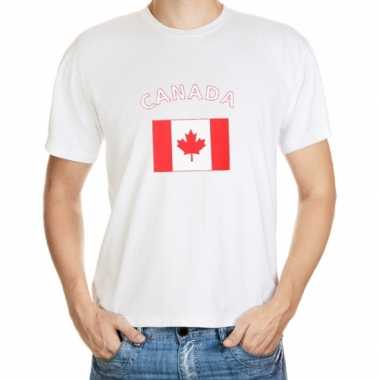 Goedkope canadese vlag t shirt