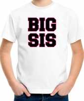 Goedkope big sis grote zus kado shirt voor meisjes kinderen wit