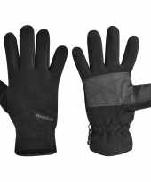 Goedkope fleece sport zwarte handschoenen starling voor kinderen