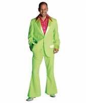 Goedkope groene colbert en broek voor heren