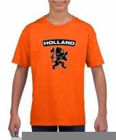 Goedkope holland shirt leeuw oranje kinderen