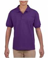 Goedkope jongenskleren poloshirt paars