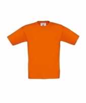Goedkope kleren kinder t-shirt oranje