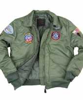 Goedkope kleren kinder vliegeniers jas