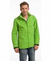 Goedkope lime polyester herenjas