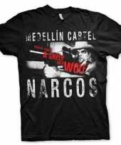 Goedkope merchandise narcos medellin cartel shirt heren