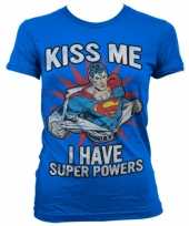 Goedkope merchandise superman powers shirt dames