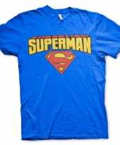 Goedkope merchandise superman shirt heren