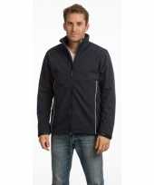 Goedkope navy polyester herenjas