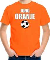 Goedkope oranje fan shirt kleren jong oranje ek wk voor kinderen