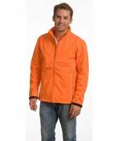 Goedkope oranje polyester herenjas