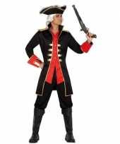 Goedkope piraten jas kapitein william voor heren