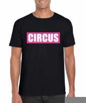 Goedkope toppers pretty pink shirt circus zwart heren