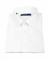 Goedkope wit business overhemd voor heren