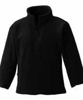 Goedkope zwarte polyester fleece trui voor jongens